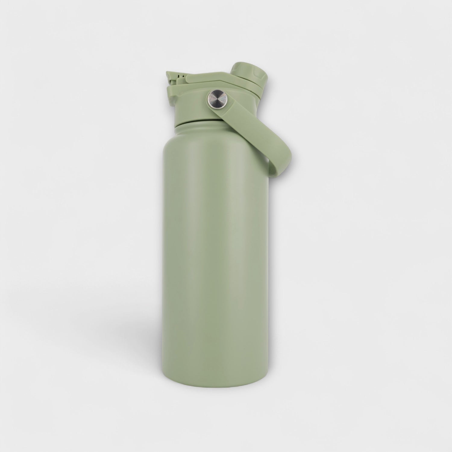 Alpha Bottle 1000mL Insulated Water Bottle | Sip & Chug Lid | Olive