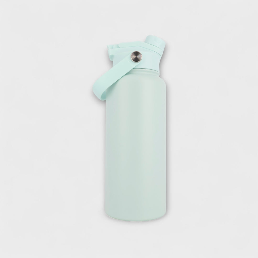 Alpha Bottle 1000mL Insulated Water Bottle | Sip & Chug Lid | Mint