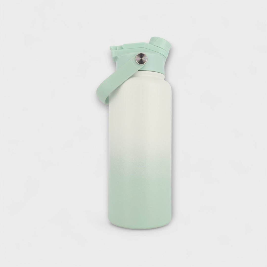 Alpha Bottle 1000mL Insulated Water Bottle | Sip & Chug Lid | Ice Mint