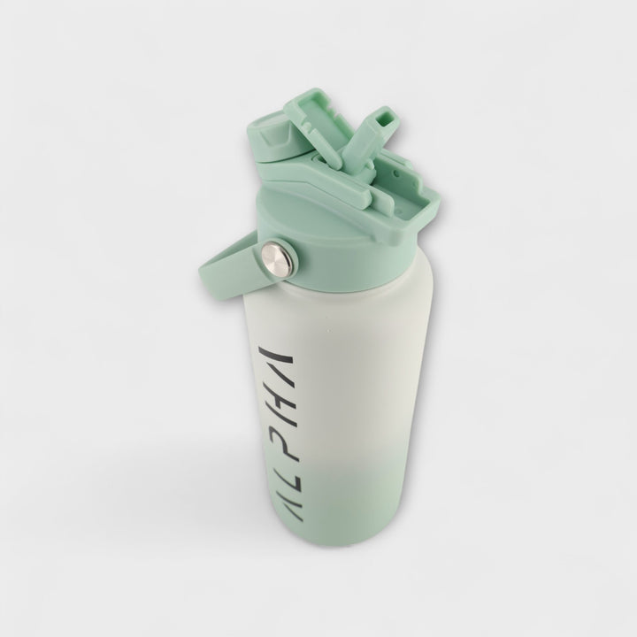 Alpha Bottle 1000mL Insulated Water Bottle | Sip & Chug Lid | Ice Mint