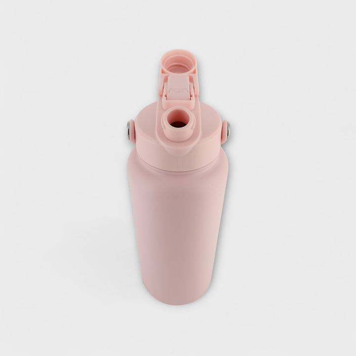 Alpha Bottle 1000mL Insulated Water Bottle | Sip & Chug Lid | Dusty Pink