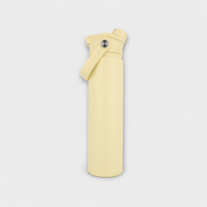 Alpha Bottle 750mL Insulated Water Bottle | Sip & Chug Lid | Sand