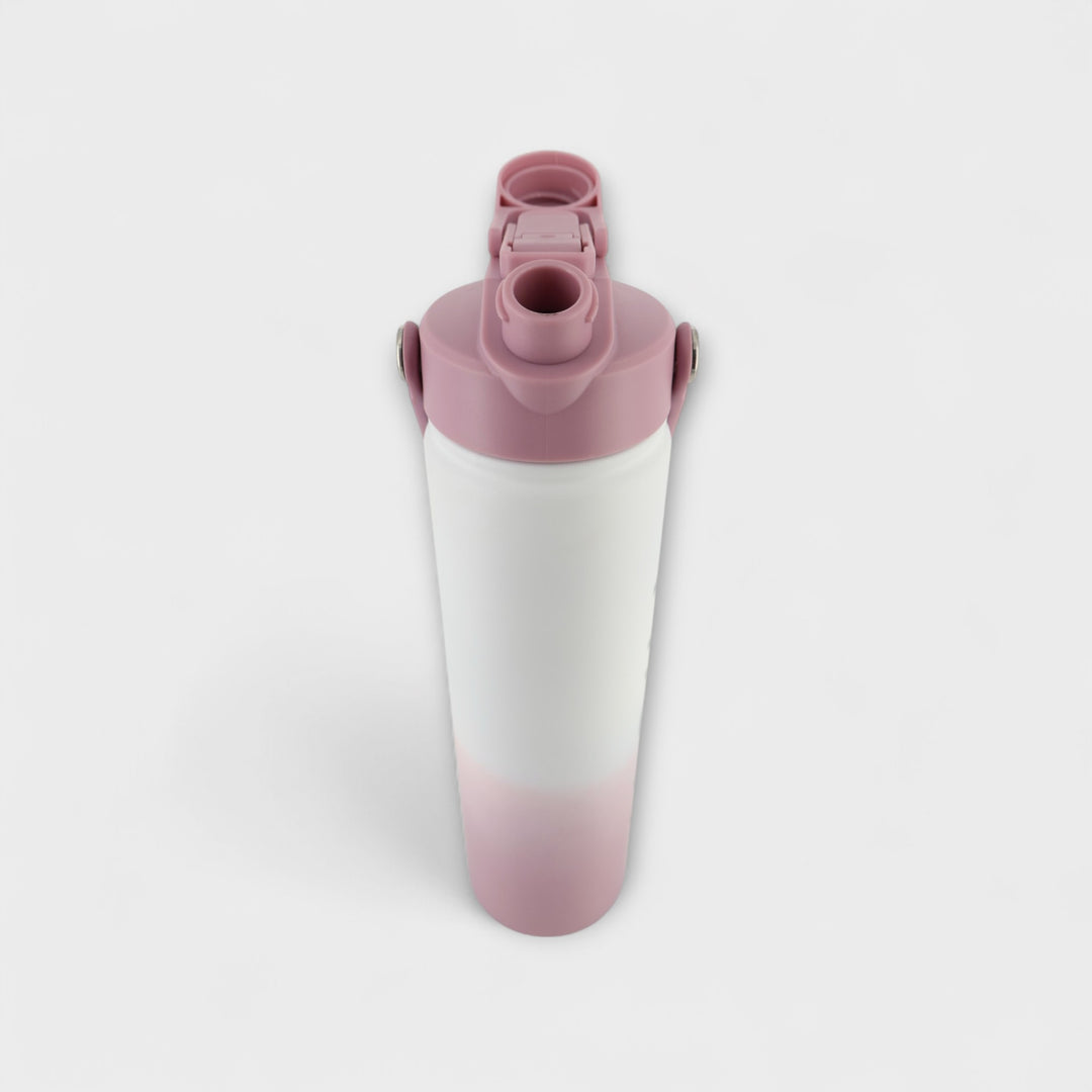 Alpha Bottle 750mL Insulated Water Bottle | Sip & Chug Lid | Ice Plum