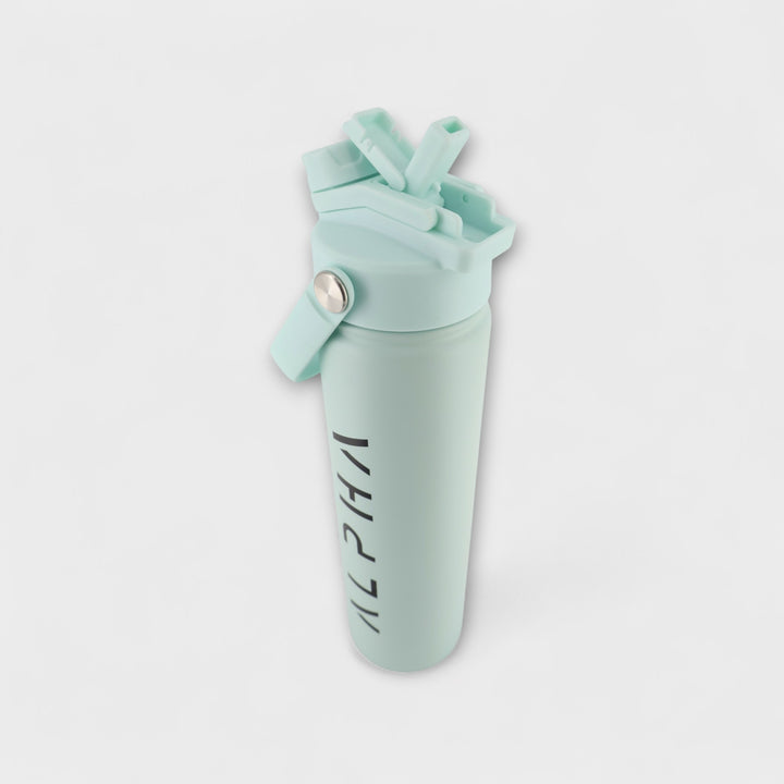 Alpha Bottle 750mL Insulated Water Bottle | Sip & Chug Lid | Mint