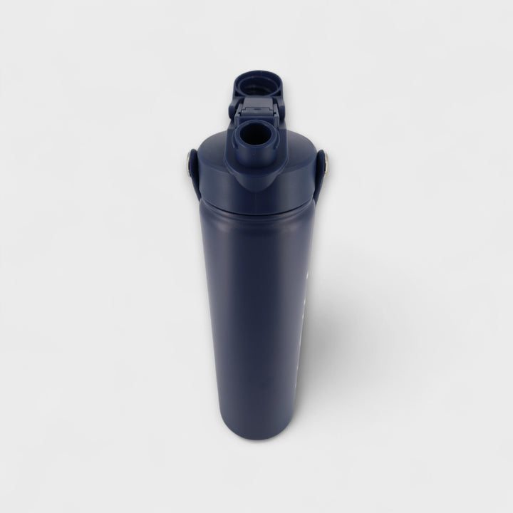 Alpha Bottle 750mL Insulated Water Bottle | Sip & Chug Lid | Navy