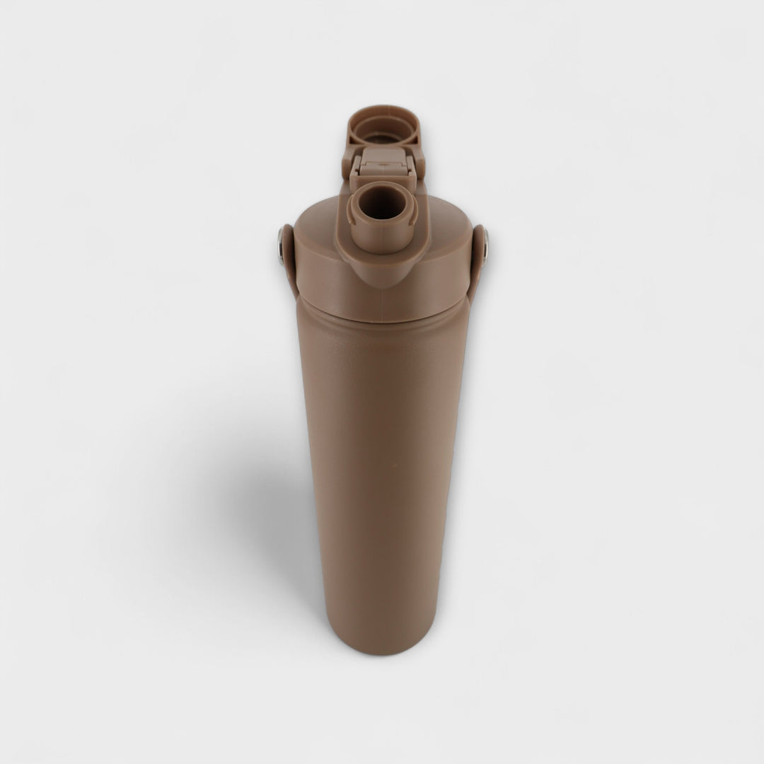 Alpha Bottle 750mL Insulated Water Bottle | Sip & Chug Lid | Mocha