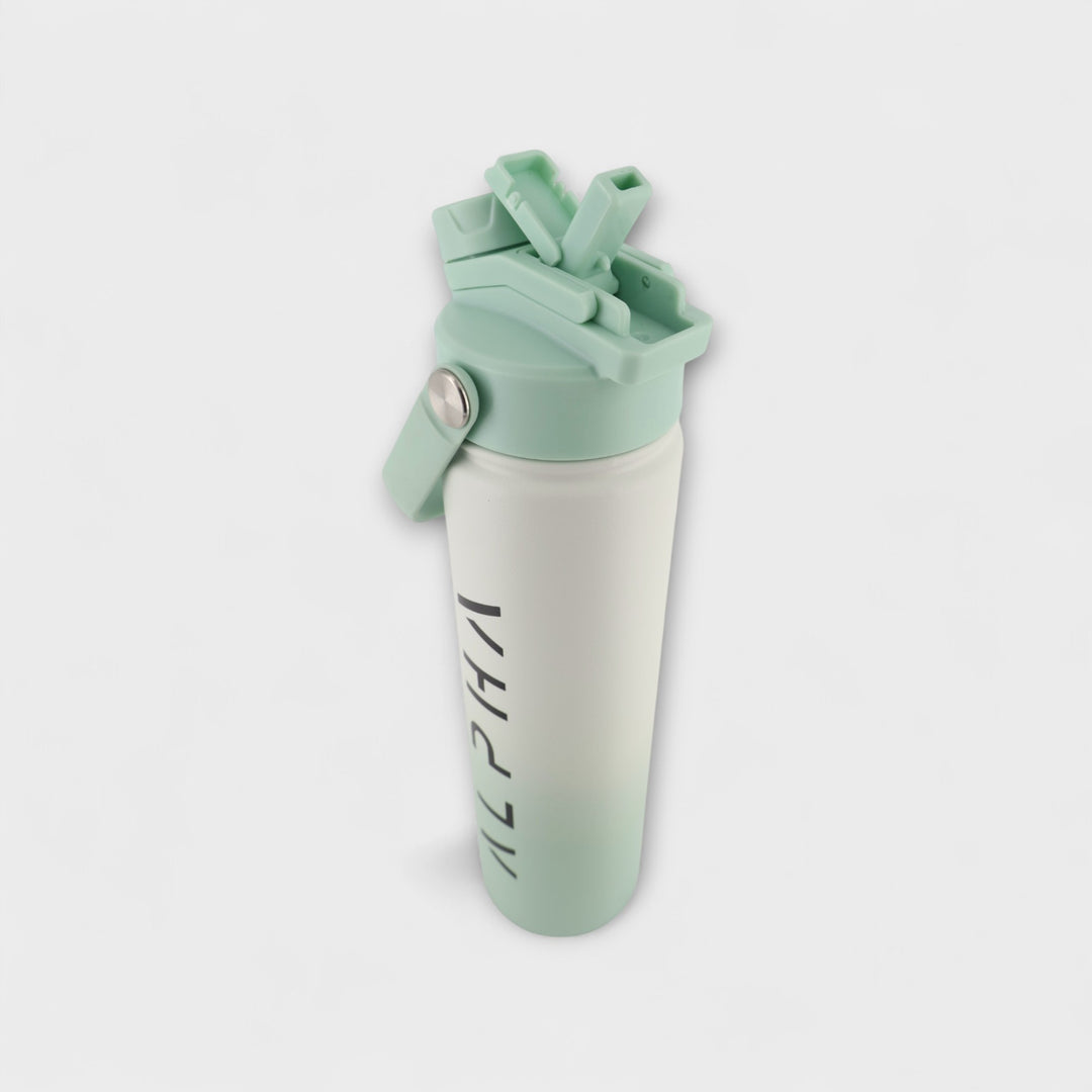 Alpha Bottle 750mL Insulated Water Bottle | Sip & Chug Lid | Ice Mint