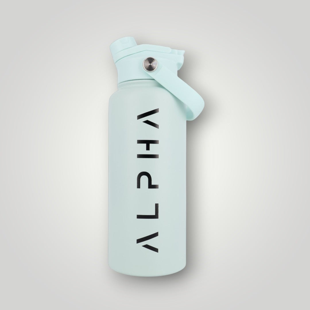 Alpha Bottle 1000mL Insulated Water Bottle | Sip & Chug Lid | Mint