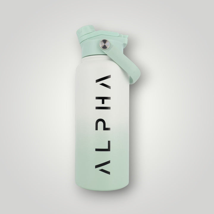 Alpha Bottle 1000mL Insulated Water Bottle | Sip & Chug Lid | Ice Mint