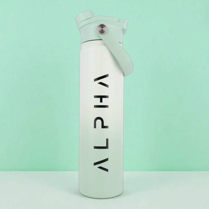 Alpha Bottle 750mL Insulated Water Bottle | Sip & Chug Lid | Ice Mint