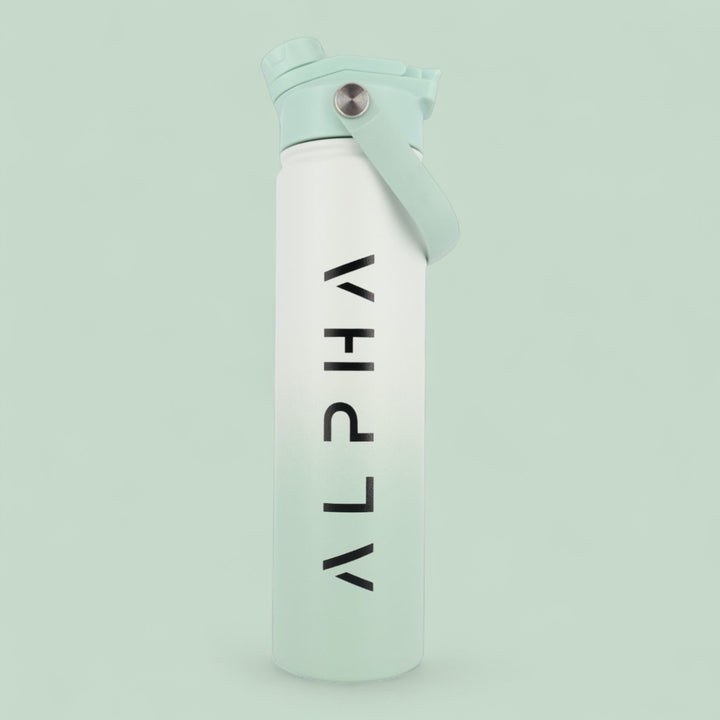 Alpha Bottle 750mL Insulated Water Bottle | Sip & Chug Lid | Ice Mint