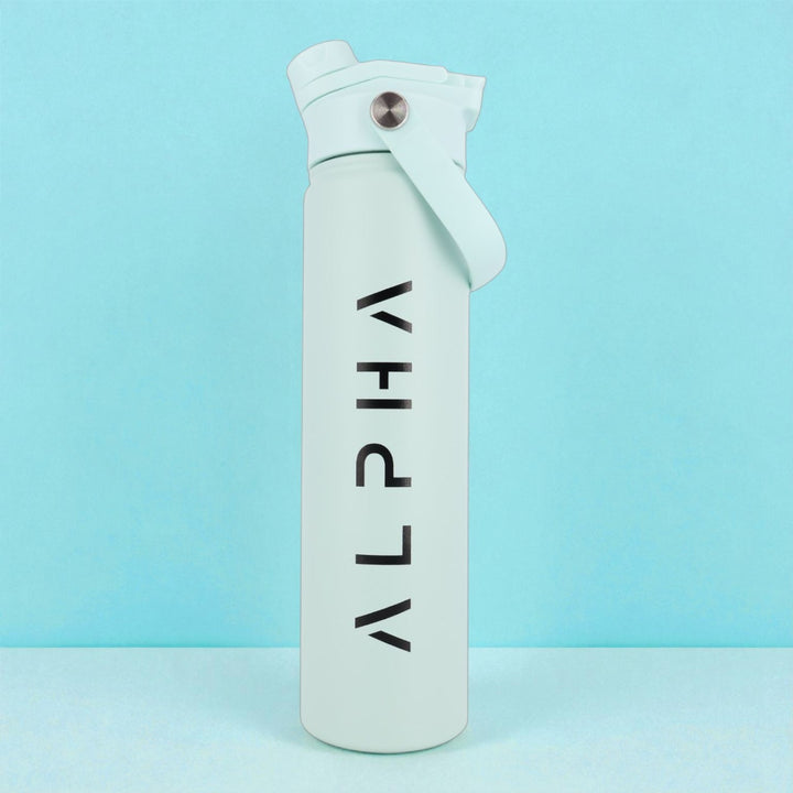 Alpha Bottle 750mL Insulated Water Bottle | Sip & Chug Lid | Mint
