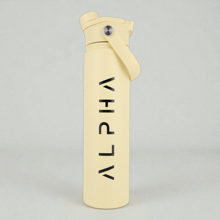 Alpha Bottle 750mL Insulated Water Bottle | Sip & Chug Lid | Sand