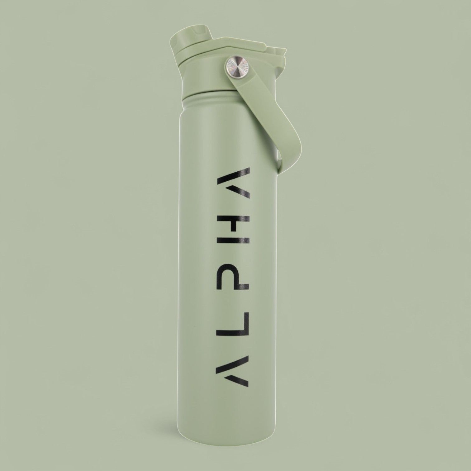 Alpha Bottle 750mL Insulated Water Bottle | Sip & Chug Lid | Olive - Alpha Bottle
