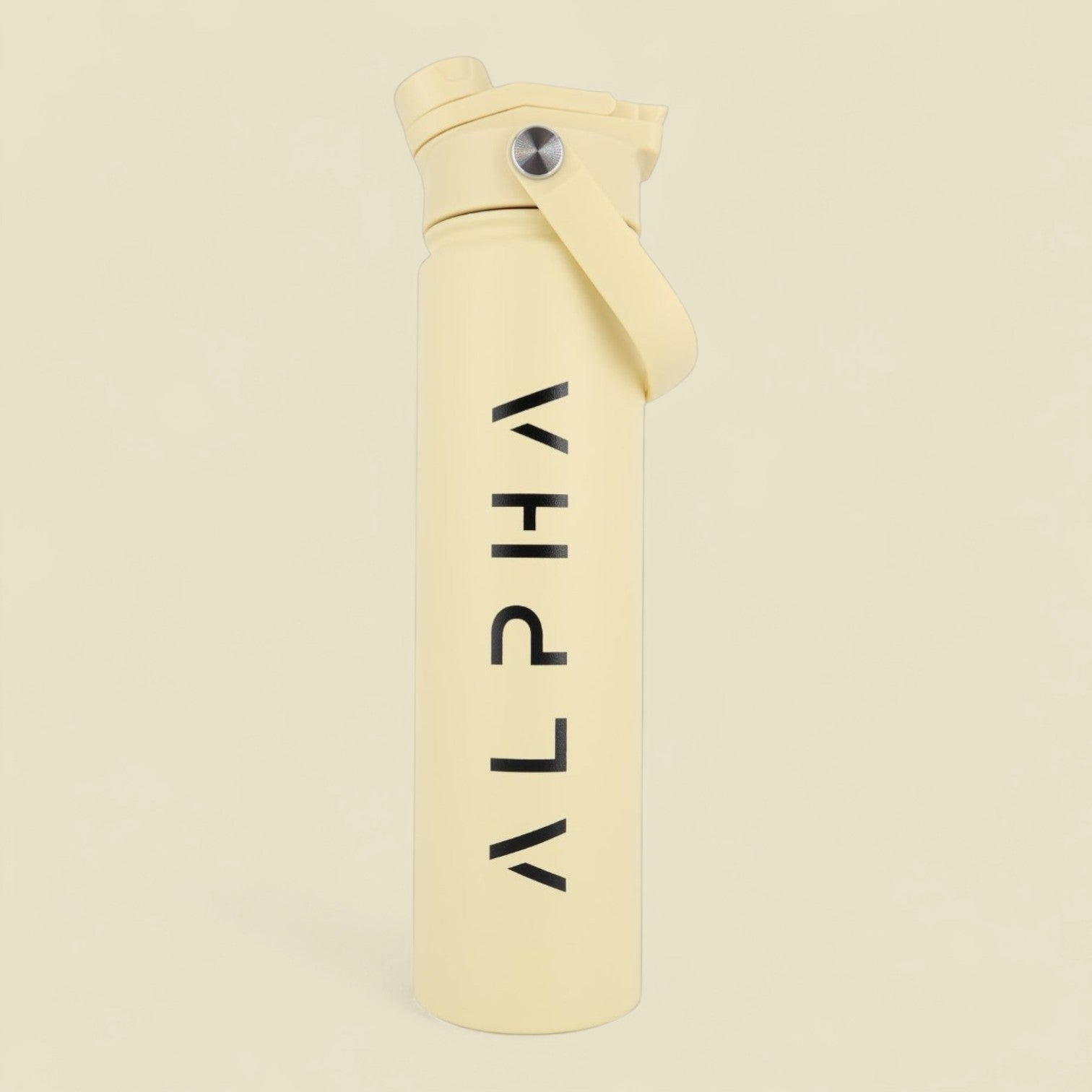 Alpha Bottle 750mL Insulated Water Bottle | Sip & Chug Lid | Sand - Alpha Bottle