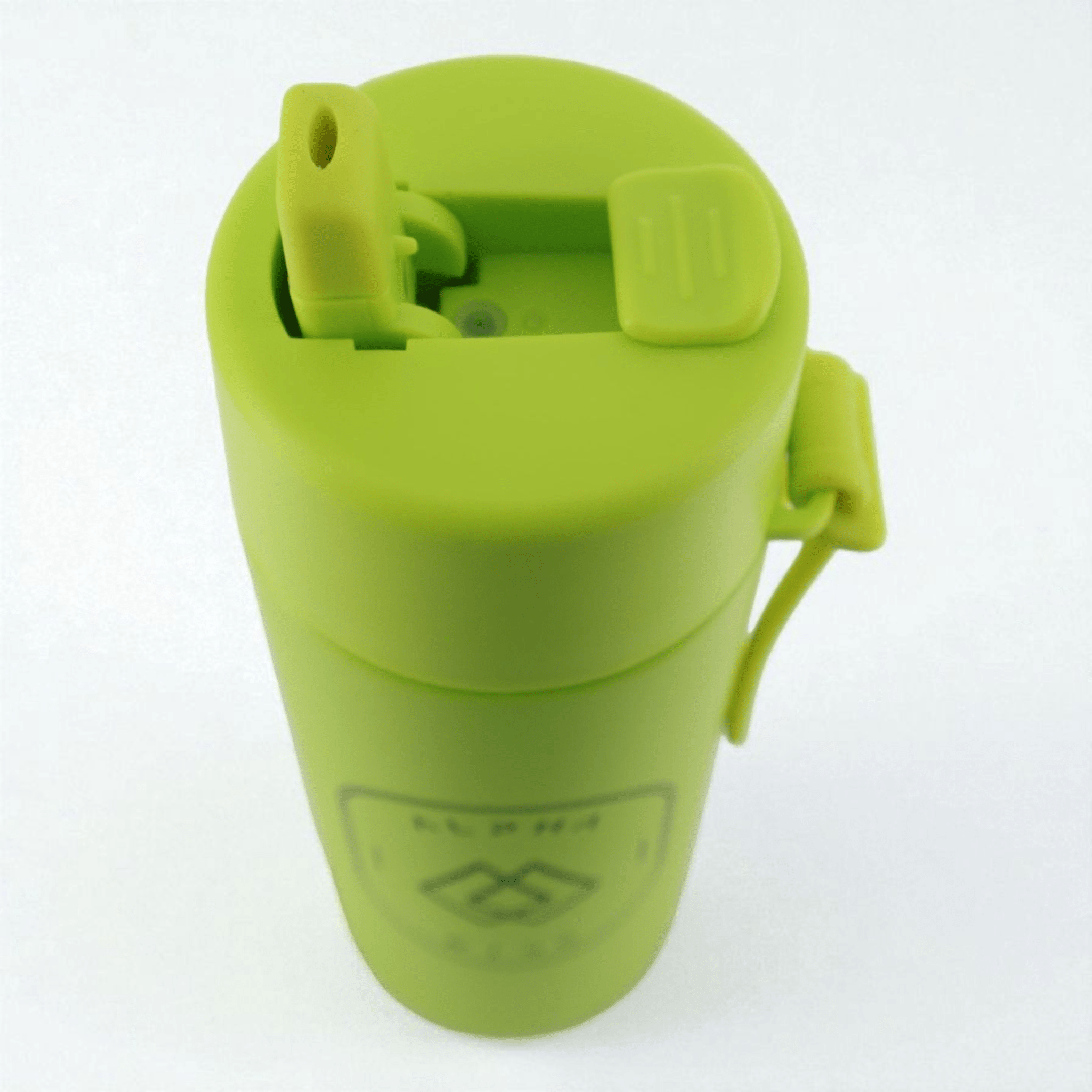 Alpha Kids Stainless Drink Bottle – 600 ml | Leakproof Kids Bottle for School (Lime Green) - Alpha Bottle