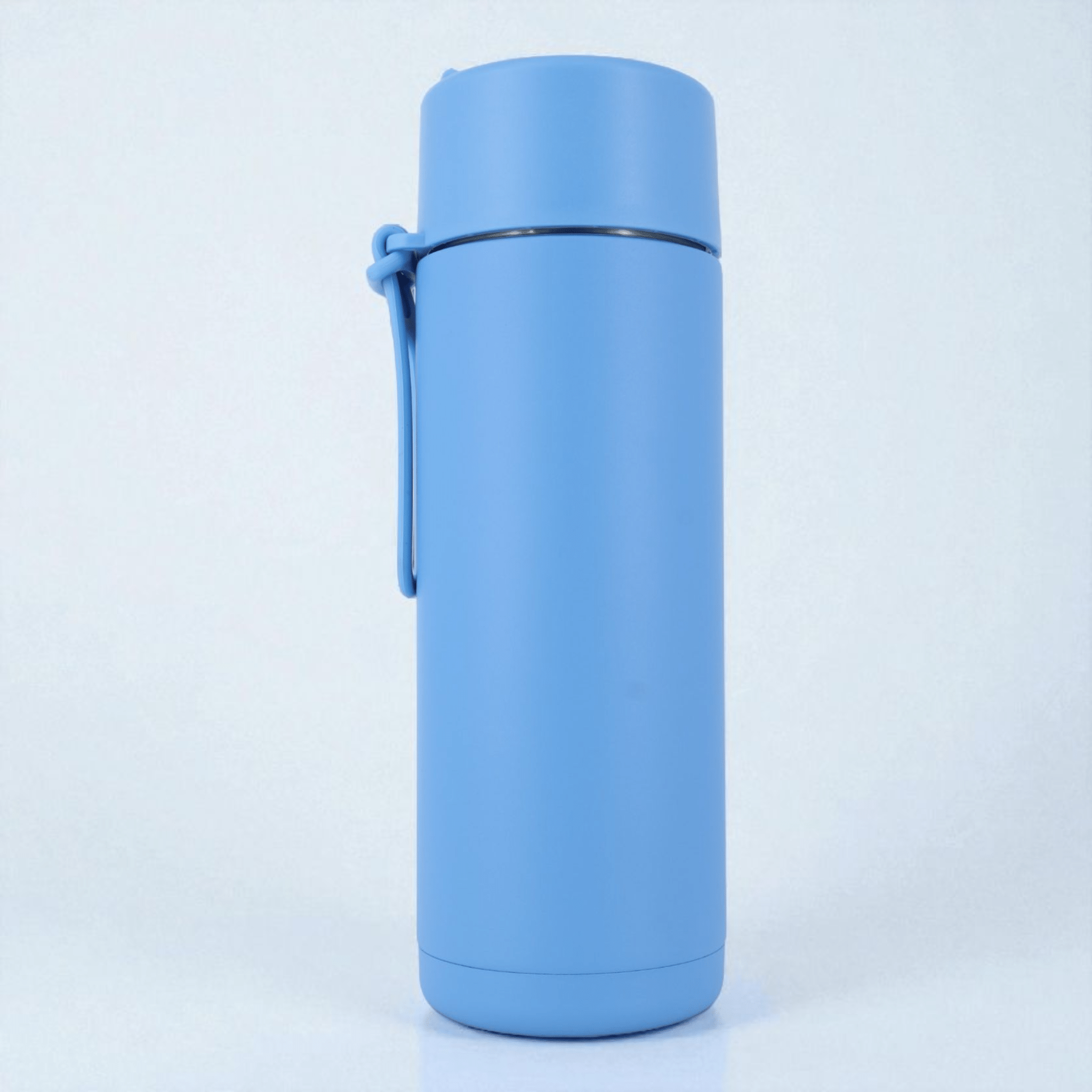 Alpha Kids Stainless Drink Bottle – 600 ml | Leakproof Kids Bottle for School (Sky blue) - Alpha Bottle