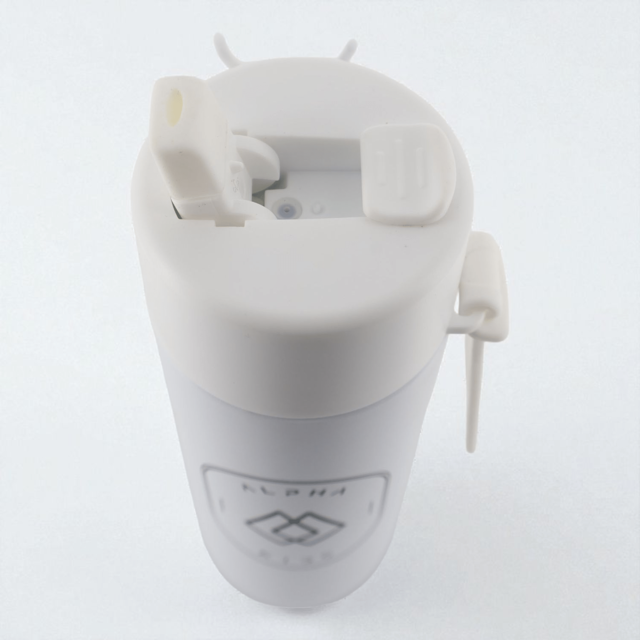 Alpha Kids Stainless Drink Bottle – 600 ml | Leakproof Kids Bottle for School (White) - Alpha Bottle