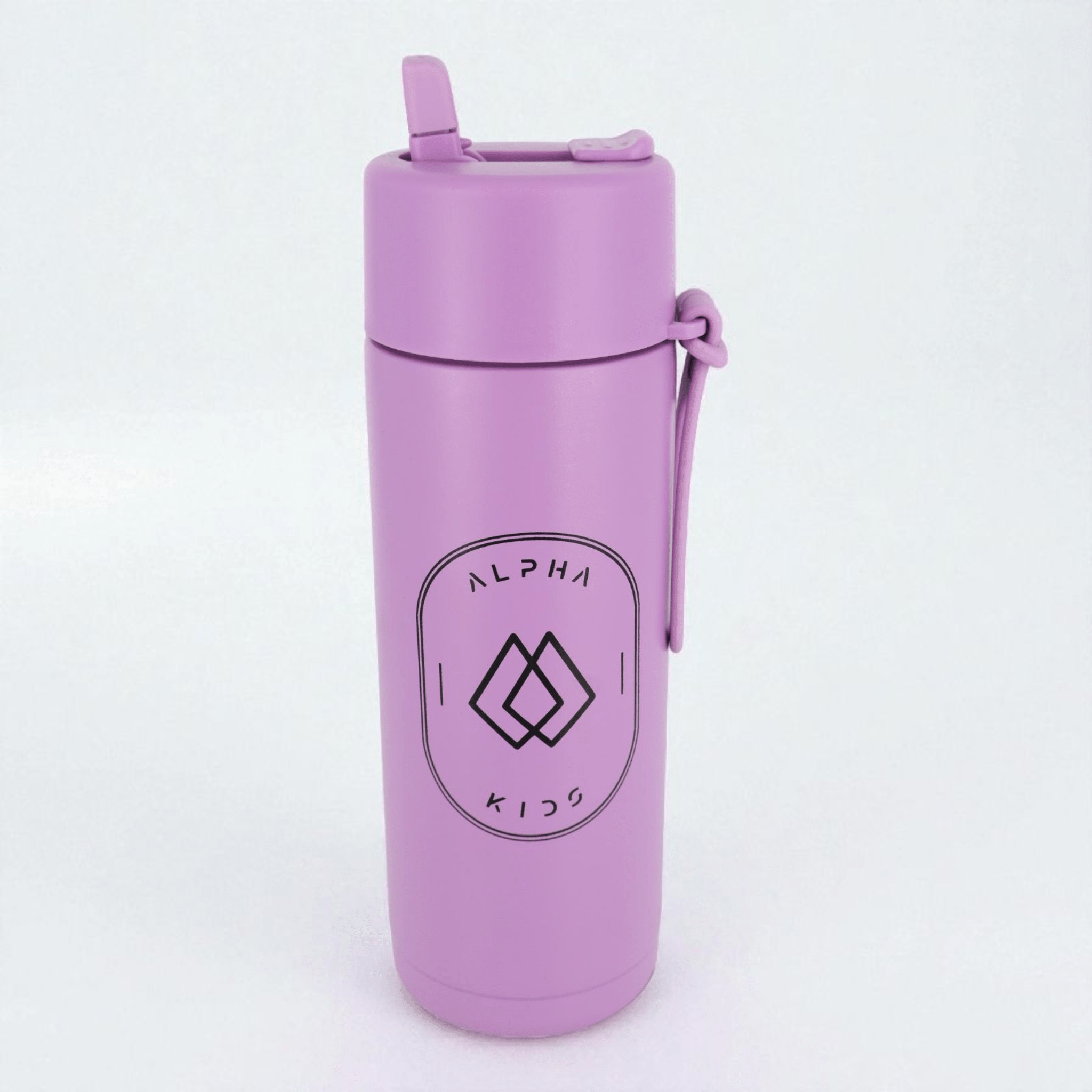 Alpha Kids Stainless Drink Bottle – 600 ml | Leakproof Kids Bottle for School - Alpha Bottle